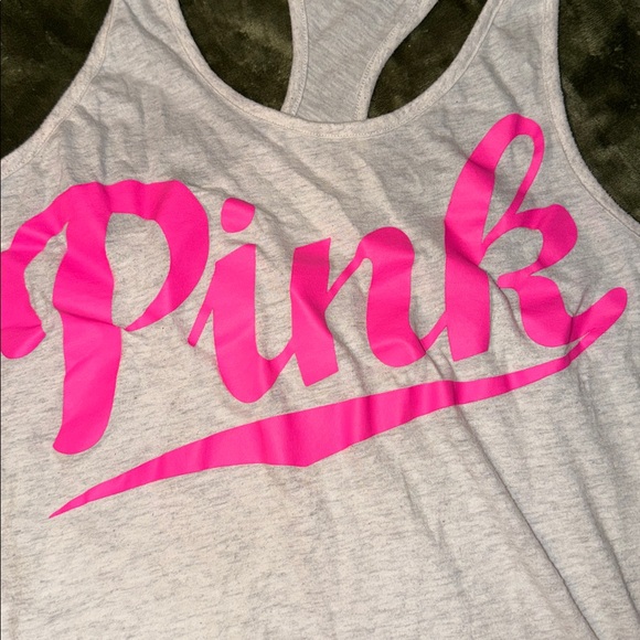 Vintage Victoria Secret Pink Tank Top M - Picture 2 of 6